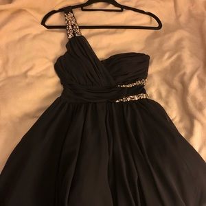 Chiffon cocktail dress